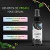 MOEHAIR Hi-Vibes Beam Shine Serum | Infused with Maracuja and Argan Oil | Controls Frizz | Vegan Hair Serum | Detangles Hair & Adds Shine | Improves Manageability | Paraben & Sulfate Free (4 Fl. Oz) view 3