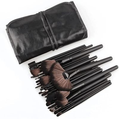 FRAHS Makeup Brushes Set 31Pcs Makeup Brush Set Foundation Blending Face Powder Blush Concealers Eye Shadow Gift of Choice for mom, Wife or Female Friend. (Color : Black)