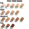 FOCALLURE PerfectBase Lasting Poreless Liquid Foundation, Medium to Full Coversage with Matte Finish, Covers Blemishes & Under-Eye Circles for All Skin Types, WP33 CHESTNUT view 2