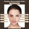 FOCALLURE PerfectBase Lasting Poreless Liquid Foundation, Medium to Full Coversage with Matte Finish, Covers Blemishes & Under-Eye Circles for All Skin Types, WP33 CHESTNUT view 4