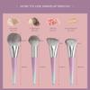 FRAHS 12pcs Makeup Brushes Set Powder Foundation Brush Eye Shadow Eyebrow Professional Blush Makeup Brush Tools Gift of Choice for mom, Wife or Female Friend. (Color : Pink) view 2