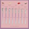 FRAHS 12pcs Makeup Brushes Set Powder Foundation Brush Eye Shadow Eyebrow Professional Blush Makeup Brush Tools Gift of Choice for mom, Wife or Female Friend. (Color : Pink) view 3