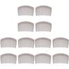 jojofuny 12pcs Creative Side Hair Combs Plastic Hairdressing Combs for Women Elegant Design for Various Hairstyles for Daily Use and Styling view 1