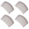 jojofuny 12pcs Creative Side Hair Combs Plastic Hairdressing Combs for Women Elegant Design for Various Hairstyles for Daily Use and Styling view 3