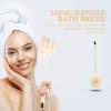 FOMIYES Long Handle Shower Brush Double-Sided Bath Back Scrubber Soft Bristles view 4