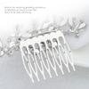 Foyte Crystal Bride Wedding Hair Comb Silver Rhinestone Bridal Headpieces Pearl Hair Pieces Bridesmaid Side Combs Hair Accessories for Women and Brides (butterfly rhinestone) view 4