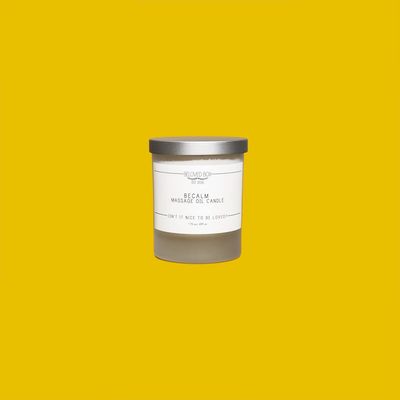 BeCalm Nourishing Shea Butter Massage Oil Candle 7.75oz