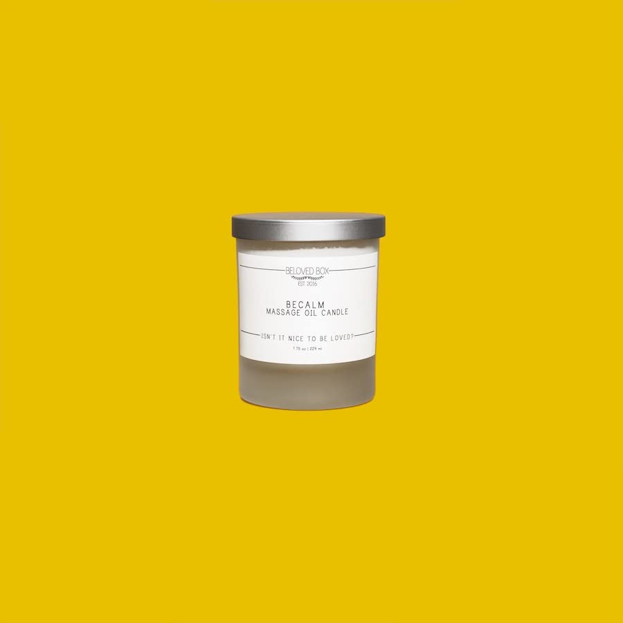 BeCalm Nourishing Shea Butter Massage Oil Candle 7.75oz