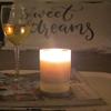 BeCalm Nourishing Shea Butter Massage Oil Candle 7.75oz view 2