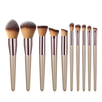 FRAHS Makeup Brushes,10 PCs Professional Makeup Brushes Set Foundation Kabuki Blush Eyeshadow Make Up Brush Set Gift of Choice for mom, Wife or Female Friend.