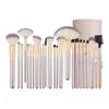 Sxdthy Makeup Brush Set, 24 Pcs Professional Makeup Brush Kits Facial Blending Brush Set Cruelty-Free Synthetic Fiber Bristles, (Color : Metallic) view 1