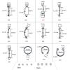 120PCS Body Piercing Kit Nose Stud Piercing Kits for All Body Piercings Stainless Steel Jewelry with 12G 14G 16G Piercing Needles for Ear Cartilage Tragus Nose Septum Lip Nipple Belly Button view 2