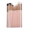 FRAHS Eye Makeup Brushes 12 pcs Eyeshadow Makeup Brushes Set Soft Synthetic Hairs Wood Handle Gift of Choice for mom, Wife or Female Friend. (Color : Pink) view 1
