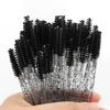 AKOAK 100 Pcs Disposable Lip Brush Eyelash Wand - Lip Gloss Brush Wand for Beauty Eyelash Extension, Lipstick Application Wand Makeup Beauty Kit (Black) view 4