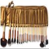 FRAHS Makeup Brushes with Bag 24 Pcs Golden Makeup Brush Set Premium Synthetic Kabuki Foundation Blending Brush Gift of Choice for mom, Wife or Female Friend. view 3
