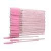 AKOAK 100 Pcs Disposable Lip Brush Eyelash Wand - Lip Gloss Brush Wand for Beauty Eyelash Extension, Lipstick Application Wand Makeup Beauty Kit (Pink) view 2