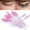 AKOAK 100 Pcs Disposable Lip Brush Eyelash Wand - Lip Gloss Brush Wand for Beauty Eyelash Extension, Lipstick Application Wand Makeup Beauty Kit (Pink) view 4