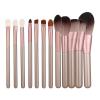 FRAHS Makeup Brush Set 12Pcs Synthetic Kabuki Brush Set Foundation Powder Blending Concealer Eye Shadows Blush Cosmetics Brushes Gift of Choice for mom, Wife or Female Friend. view 1