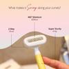 Carmesi Body Razor for Women | Smooth Shave with 5-Blade Precision & 2-Way Pivot Head | Slip-Proof Grip, Magnetic Lock, Replaceable Cartridge | 1 Razor - Yellow Daze view 4