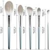 FRAHS 14pcs Makeup Brushes Set Foundation Blush Natural Soft Eyeshadow Professional Cosmetic Brush Gift of Choice for mom, Wife or Female Friend. (Color : Blue) view 2