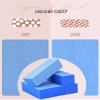 Maryton Nail Buffer Blocks, Fine Grit 180/240 Professional Salon Quality 3 Way Blue Buffing Blocks for Natural Nails - Buff Nails Prior to Application of Gel Polish, Acrylic, 5 Count view 2
