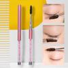 SKYPIA Eyelashes Comb Curlers Makeup Brush Mascara Brush Make Up Wands Eyebrow Brush with Cap Travel Accessories (PINK) view 4