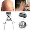 Hapivida Hand Hair Clipper, Stainless Steel Manual Clipper Hair Removal Trimmer Cutter Old Fashion Hair Trimmer Low Noise Classic Non Electric Haircut Hand Push Tool view 3