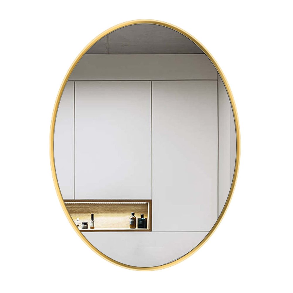 WORDFUN Makeup MirrorWall Mounted MirrorBathroom Mirror,Waterproof and Moistures-proofAntifouling and Wear Resistantstrong and Durablestable Structure,Suitable for Makeup,Shaving,Facial Care