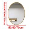 WORDFUN Makeup MirrorWall Mounted MirrorBathroom Mirror,Waterproof and Moistures-proofAntifouling and Wear Resistantstrong and Durablestable Structure,Suitable for Makeup,Shaving,Facial Care view 2