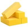 Maryton Nail Buffer Fine Grit Finishing Block, 240 Grit Professional Yellow Buffing Blocks for Natural Nails - Buff Nails Before Gel Polish, 5 Count view 1