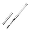 SKYPIA Eyelashes Comb Curlers Makeup Brush Mascara Brush Make Up Wands Eyebrow Brush with Cap Travel Accessories (WHITE) view 1