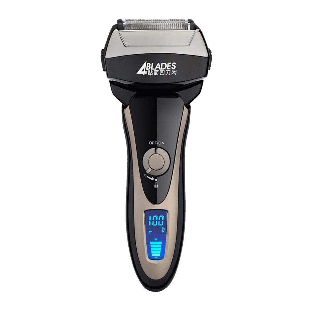 Feiyx Electric Razor for Men, Electric Shaver,Rechargeable, Cordless, Wet & Dry Foil Shaver,Professional 4 Blade Shaver