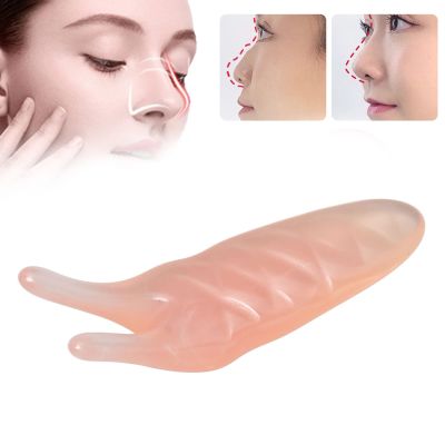 Brrnoo Gua Sha Massage Tool - Nose Up, Rounded Corners, Relaxation & Circulation, Home Use