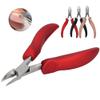 Nail Pliers Cuticle Nippers Toe Nail Clippers Pedicure Stainless Steel Ingrown Toe Nail Clippers Dead Skin Removal Trimmer Cuticle Scissors (Red) view 4