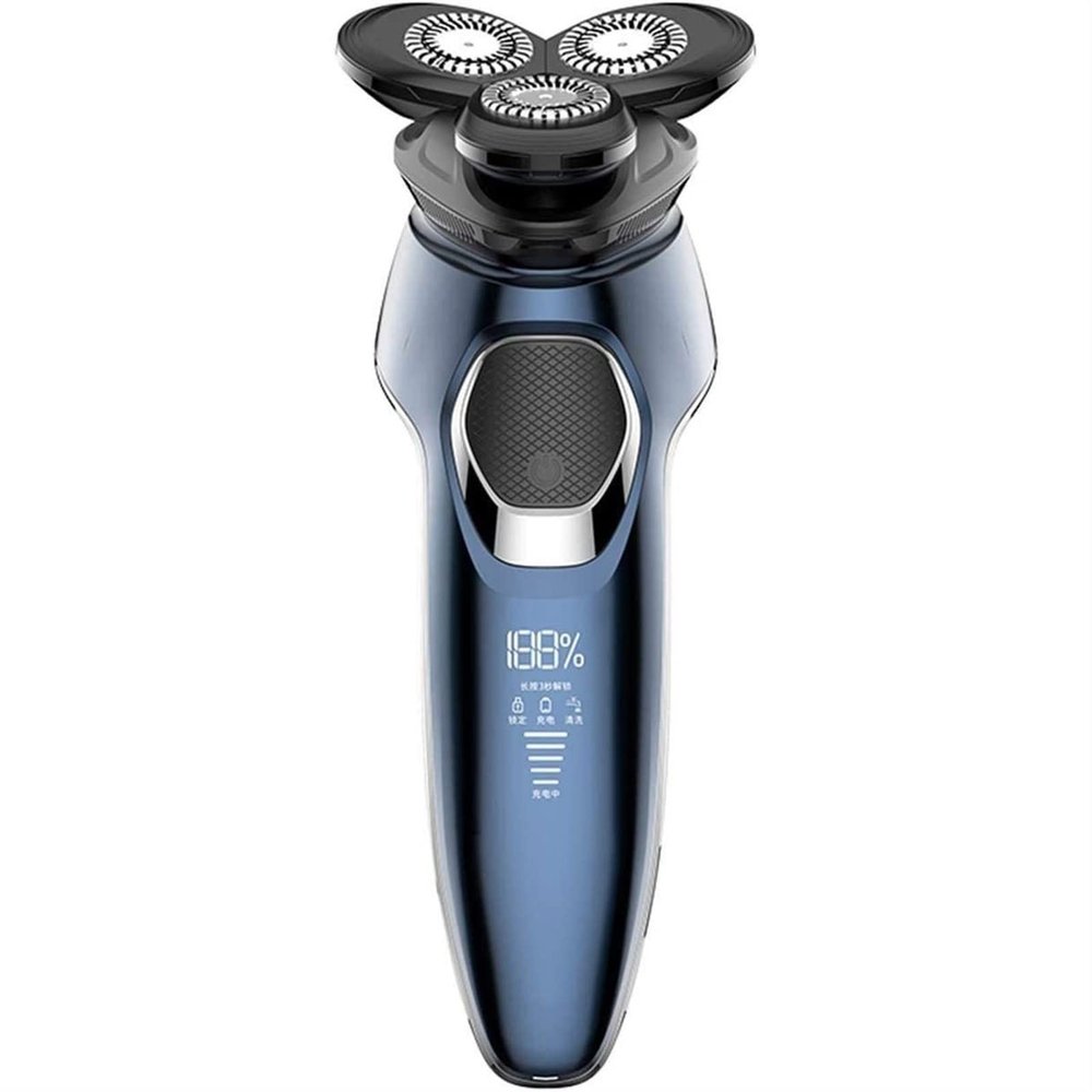Feiyx Electric Razor, Electric Shavers for Men, Wet & Dry USB Rechargeable Electric Shaver,with Beard Trimmer LED Display