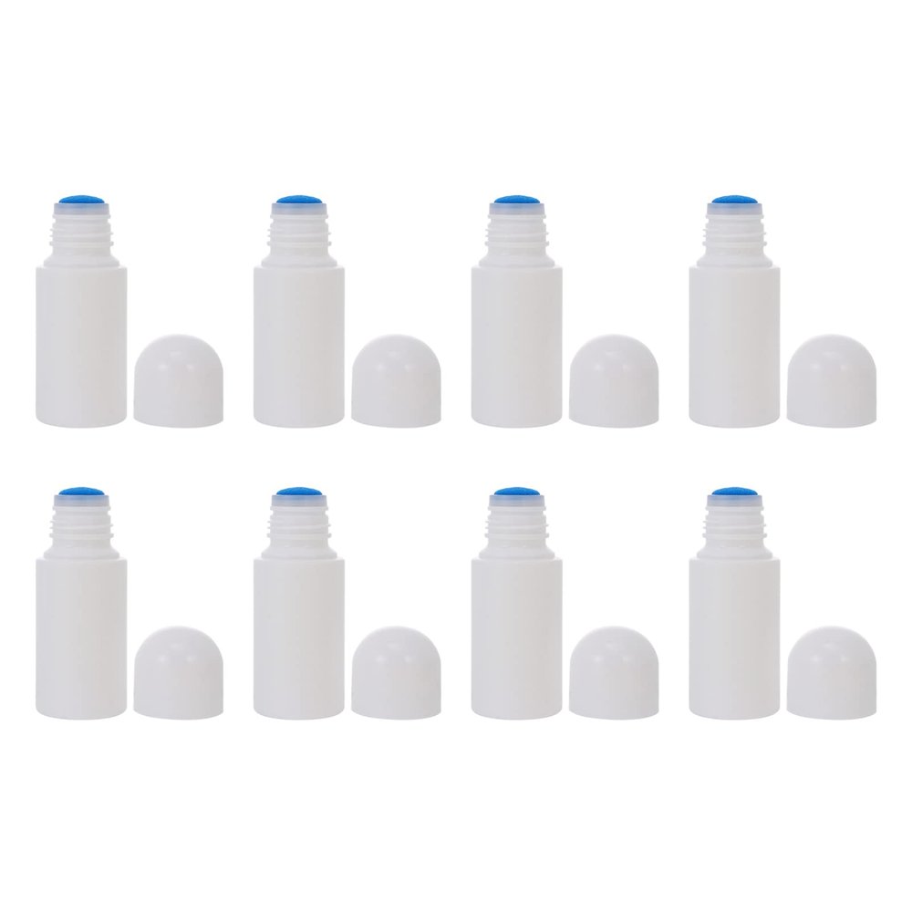 CALLARON 8pcs Subpackaging Bottles Durable Sponge Containers for Essential Oils Perfumes and Cosmetics Compact and Portable Design for Travel and Diy