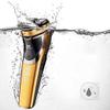 Feiyx Electric Razor for Men, USB Rechargeable Rotary Beard,Shaver with Manual Shaver Wet Dry Bald Head,Shaver Grooming Kit with Pop-up Trimmer view 2