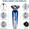 Feiyx Electric Shaver for Men Rechargeable Wet & Dry Men's Electric Shaver,Rotary Razors Beard Trimmer Face Shavers Waterproof IPX6 Wet & Dry Cordless view 2
