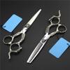 Professional Hair Cutting Shears, 6INCH Professional Japanese 440C Stainless Steel Sheep's Head Hairdressing Scissors Hair Cutting And Thinning Scissors Barber Shears Special Scissor Set view 1