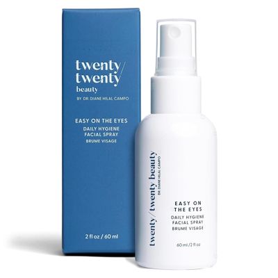 twenty/twenty Easy On The Eyes  0.02% Hypochlorous Acid Spray to Cleanse Eyelashes  Reduce Eyelid Irritation  Safe for Sensitive Skin  Ophthalmologist DevelopedVegan, Clean Ingredients  60ml