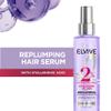 L'Oreal Paris Elvive Hyaluron Plump Moisture Plump Hair Serum for Dehydrated, Dry Hair with Hyaluronic Acid Care Complex, Paraben-Free, 4.4 Fl Oz view 2