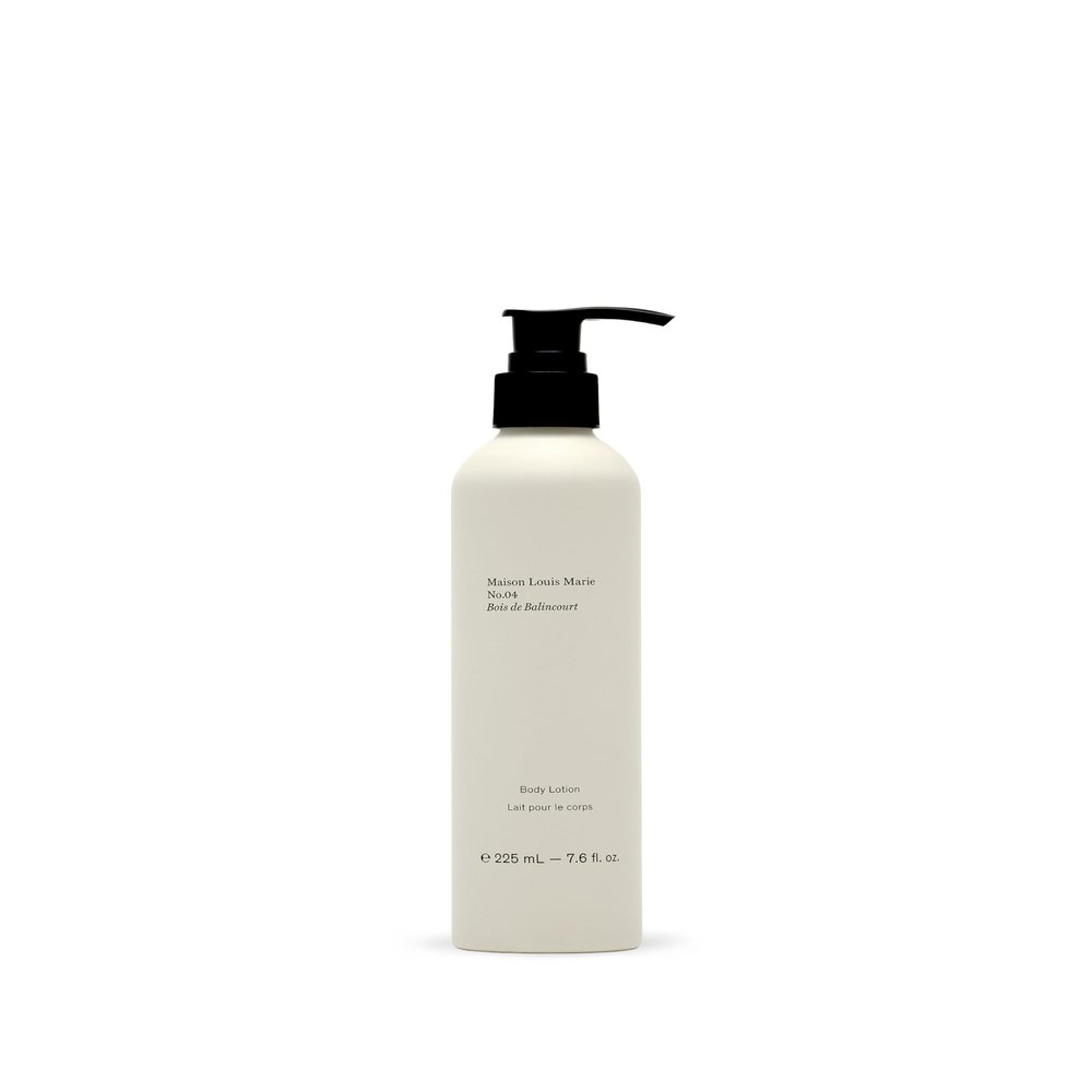 Maison Louis Marie - No.04 Bois de Balincourt Natural Body + Hand Lotion | Luxury Clean Beauty + Non-Toxic Fragrance (7.6 fl oz | 225 ml)