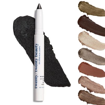 twenty/twenty beauty Visionary Eye Shadow Stick  Shimmer Cream Eye Shadow Pencil - Safe for Sensitive Eyes - Ophthalmologist Developed  Vegan, Cruelty-Free, Clean Ingredients (Private Eye)