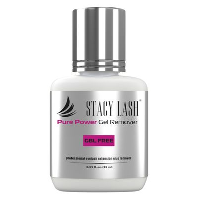 STACY LASH Eyelash Extension Remover (0.51 fl.oz / 15 ml) / Odorless Lash Remover for Lash Extensions / 60 Sec Dissolution Lash Glue Remover/Professional Lash Tech Supplies