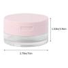 minkissy 6pcs Portable Makeup Case Mirror Elastic Denser Mesh Loose Powder Box Powder Puff Holder for Daily Use view 2