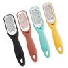 FRCOLOR 1pc Stainless Steel Double-Sided Foot File Remover Exfoliation Tool for Dead Skin Feet Washable Non-Slip Handle for Pedicure Care Yellow view 3