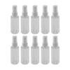 ZXMJYHK Portable refillable Glass Clear Empty Spray Bottle Transparent Empty Spray Bottles 2 Oz Plastic Mini Refillable Container Empty Cosmetic Containers 10Pcs view 1