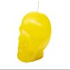 Luz Mara - Skull shaped candle in yellow paraffin (large) view 1