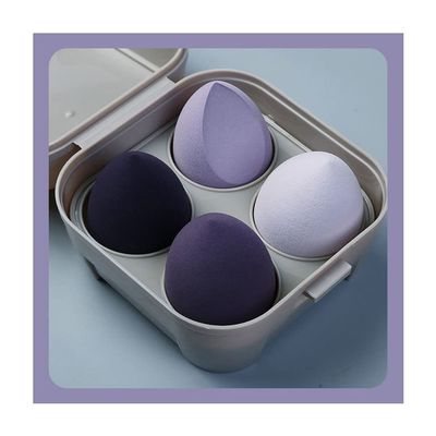 Gradient Makeup Sponge Cosmetic Puff for Foundation Cream,E-LMH210904-Purple