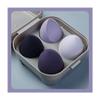 Gradient Makeup Sponge Cosmetic Puff for Foundation Cream,E-LMH210904-Purple view 1